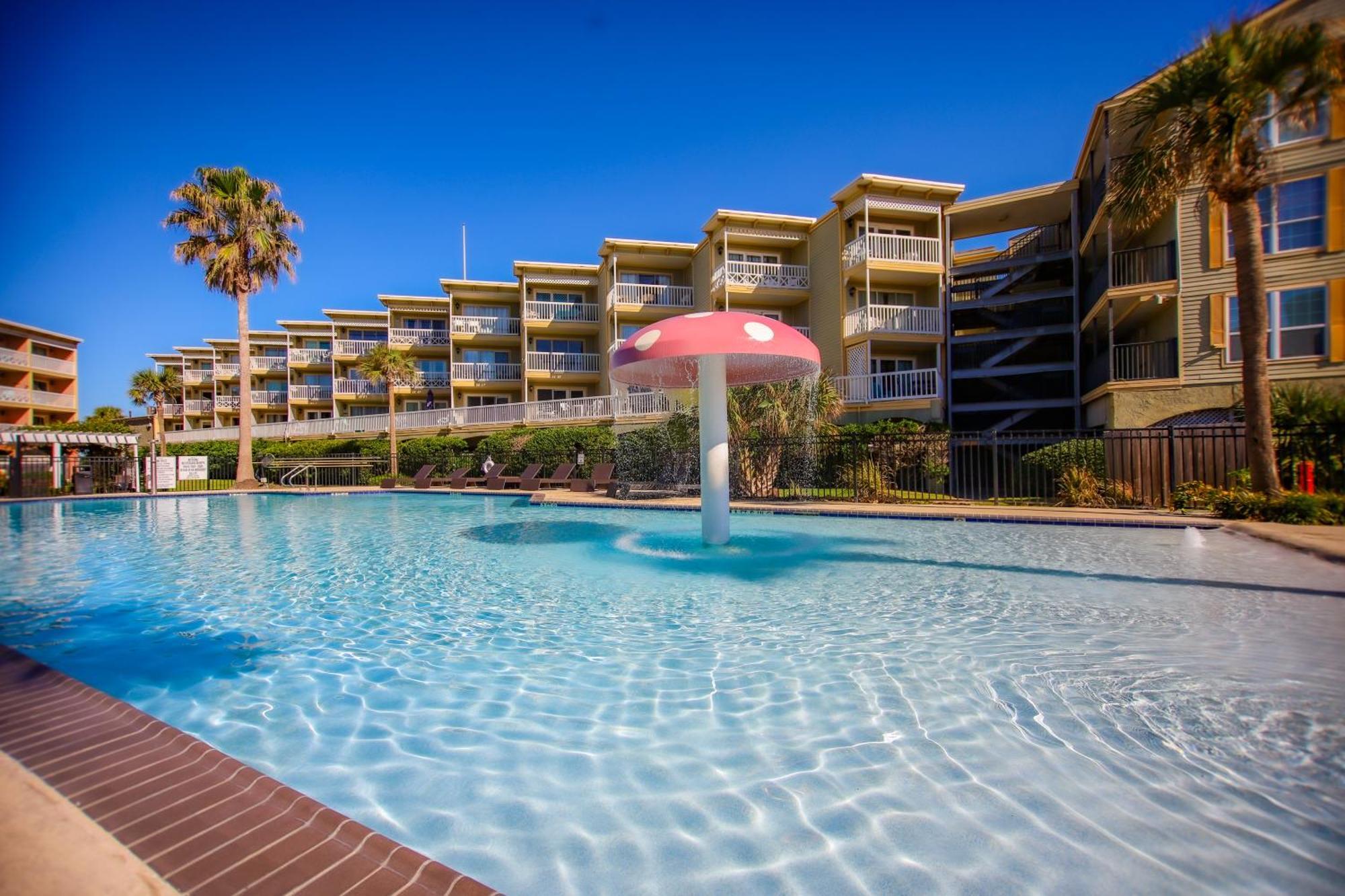 Sea-Renity Heated Pools Steps To The Beach Galveston Bagian luar foto