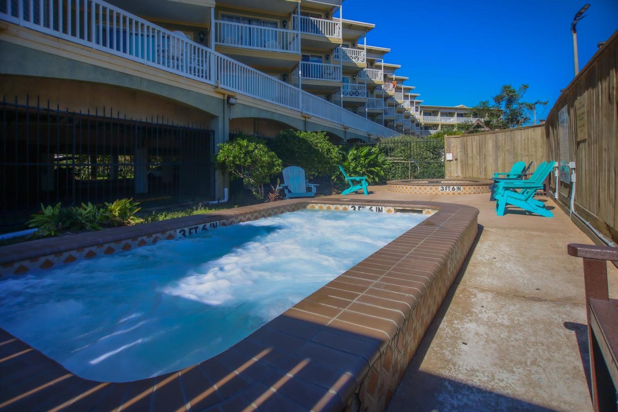 Sea-Renity Heated Pools Steps To The Beach Galveston Bagian luar foto
